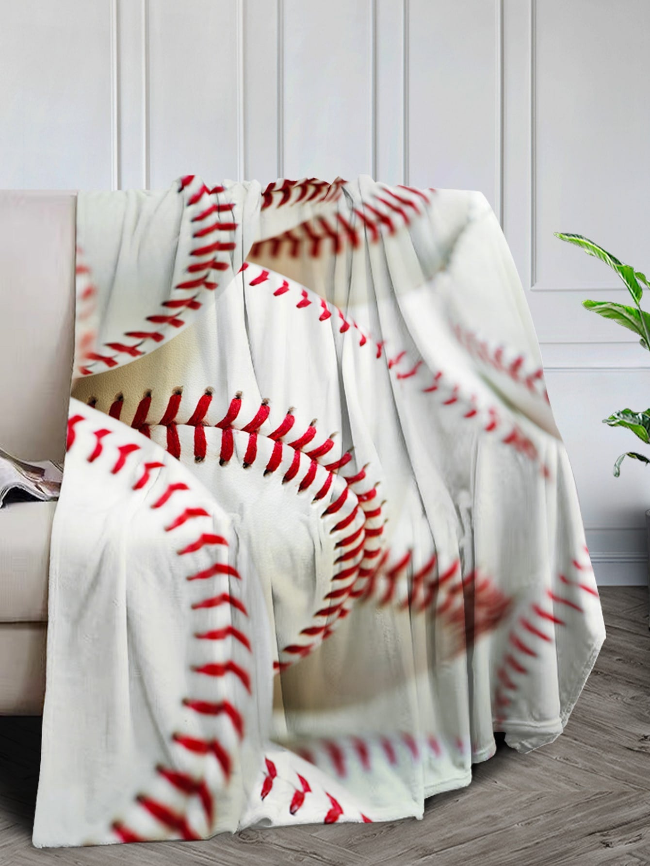 Depot Deluxe™ Baseball Pattern Blanket