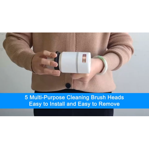 Wireless Professional Kitchen Electric Cleaning Brush