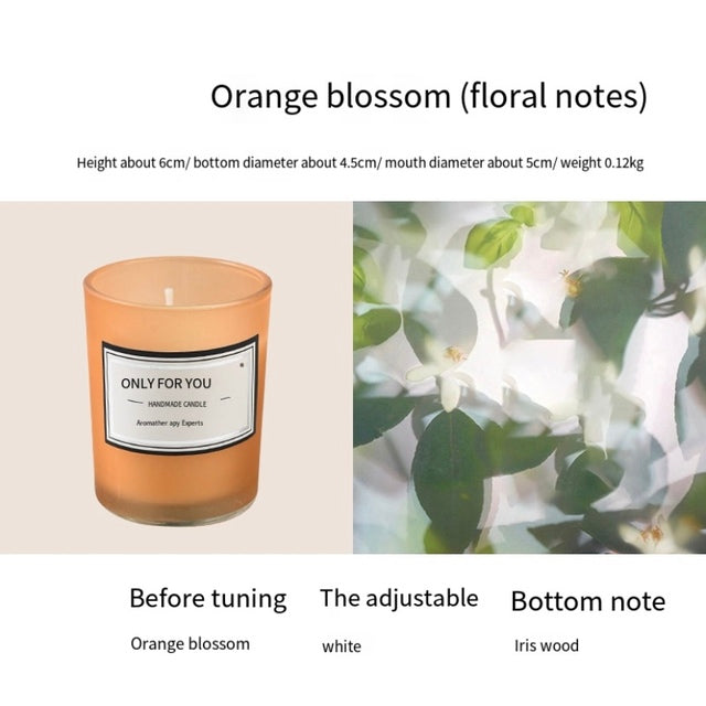 Depot Deluxe™ Romantic Floral Aromatherapy Smokeless Candle