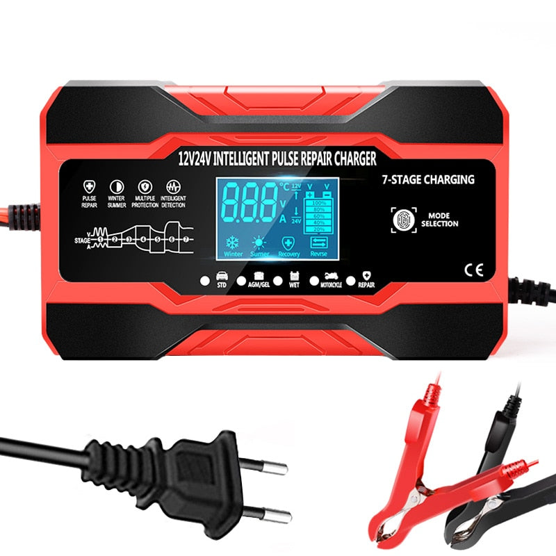 Depot Deluxe™ Fully Automatic Car Battery Charger