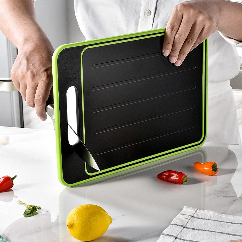 Depot Deluxe™ 1 Cutting Board With Knife Sharpener