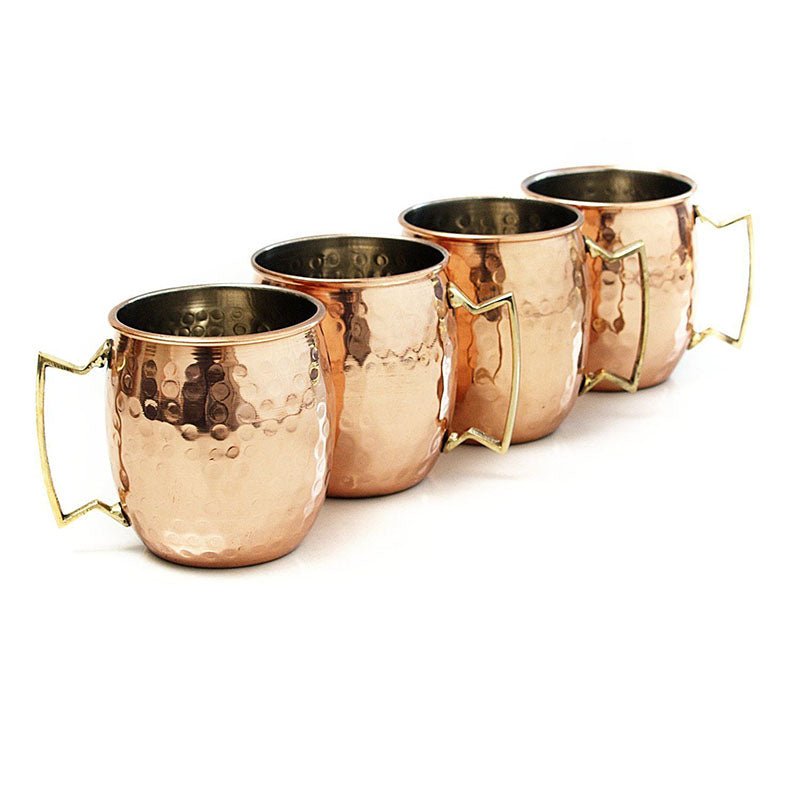 Depot Deluxe™ 8 Ounce Hammered Copper Plated Mug